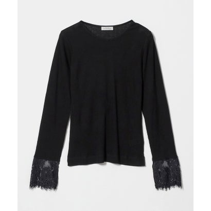 ユナイテッドアローズ グリーンレーベル リラクシング UNITED ARROWS green label relaxing FFC TE/Wテレコ ソデLACE PO_A （OFF WHITE）｜詳細画像