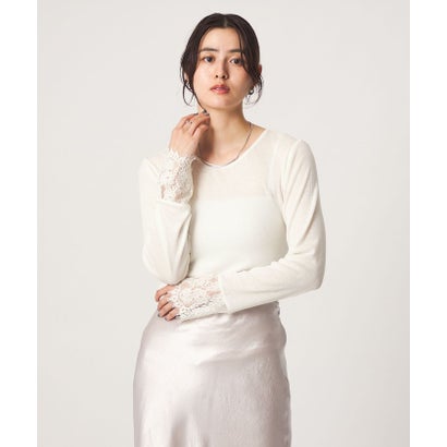 FFC TE/Wテレコ ソデLACE PO_A （OFF WHITE）｜詳細画像