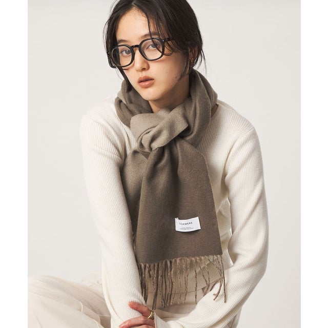 CS カシミヤリバーシブル/MUF26FW （MOCA）
