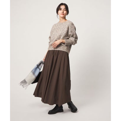 ユナイテッドアローズ グリーンレーベル リラクシング UNITED ARROWS green label relaxing FFC PタックギャザーSK （BLACK）｜詳細画像