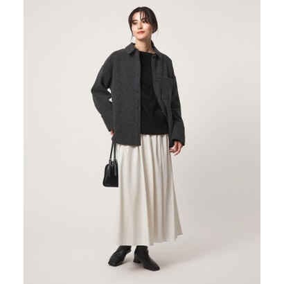 ユナイテッドアローズ グリーンレーベル リラクシング UNITED ARROWS green label relaxing FFC PタックギャザーSK （OFF WHITE）｜詳細画像