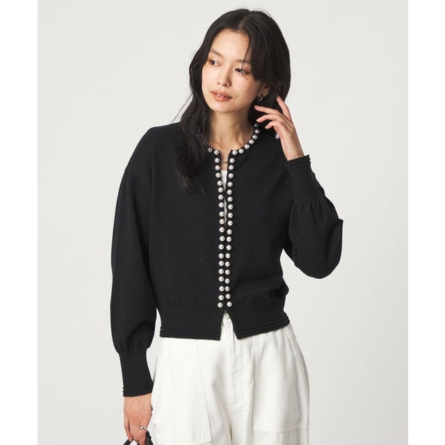 FFC HW FAKEPEARL BTN CD （BLACK）