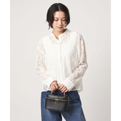 ユナイテッドアローズ グリーンレーベル リラクシング UNITED ARROWS green label relaxing CS LACE BL （WHITE）｜詳細画像