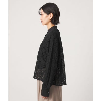 ユナイテッドアローズ グリーンレーベル リラクシング UNITED ARROWS green label relaxing CS LACE BL （BLACK）｜詳細画像