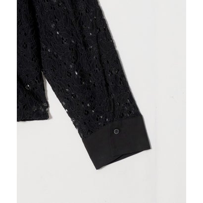 ユナイテッドアローズ グリーンレーベル リラクシング UNITED ARROWS green label relaxing CS LACE BL （BLACK）｜詳細画像