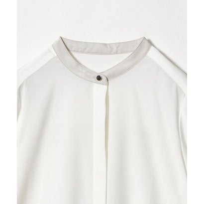 ユナイテッドアローズ グリーンレーベル リラクシング UNITED ARROWS green label relaxing D バイカラー SHT （OFF WHITE）｜詳細画像