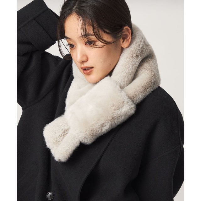 ◆FFCFKFURリバーシブルMUF26F （LT.GRAY）