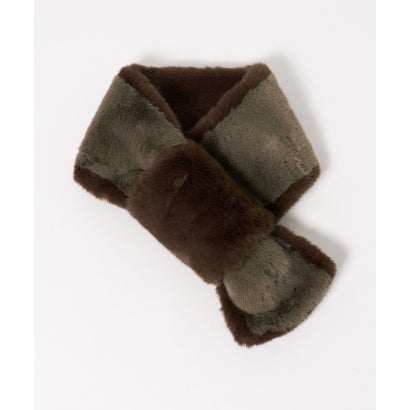 ユナイテッドアローズ グリーンレーベル リラクシング UNITED ARROWS green label relaxing ◆FFCFKFURリバーシブルMUF26F （DK.BROWN）｜詳細画像