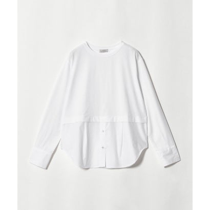ユナイテッドアローズ グリーンレーベル リラクシング UNITED ARROWS green label relaxing SC シャツDKG LSL （WHITE）｜詳細画像