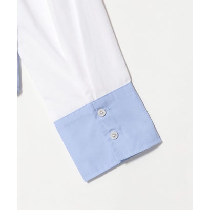 ユナイテッドアローズ グリーンレーベル リラクシング UNITED ARROWS green label relaxing SC シャツDKG LSL （WHITE）｜詳細画像