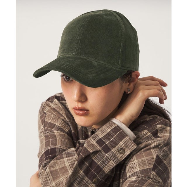◆SCコーデュロイ/CAP2 （OLIVE）