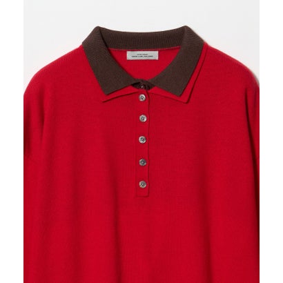 ユナイテッドアローズ グリーンレーベル リラクシング UNITED ARROWS green label relaxing ★★SC ate WエリハイショクニットPO （RED）｜詳細画像