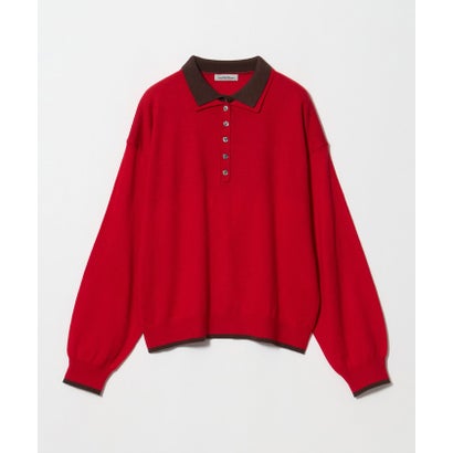 ユナイテッドアローズ グリーンレーベル リラクシング UNITED ARROWS green label relaxing ★★SC ate WエリハイショクニットPO （RED）｜詳細画像