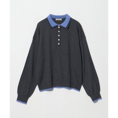 ユナイテッドアローズ グリーンレーベル リラクシング UNITED ARROWS green label relaxing ★★SC ate WエリハイショクニットPO （DK.GRAY）｜詳細画像