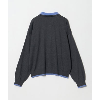 ユナイテッドアローズ グリーンレーベル リラクシング UNITED ARROWS green label relaxing ★★SC ate WエリハイショクニットPO （DK.GRAY）｜詳細画像