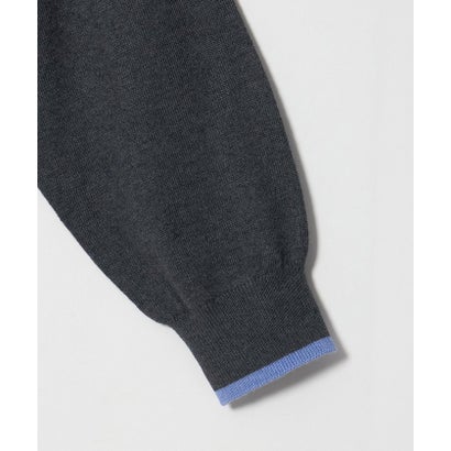 ユナイテッドアローズ グリーンレーベル リラクシング UNITED ARROWS green label relaxing ★★SC ate WエリハイショクニットPO （DK.GRAY）｜詳細画像