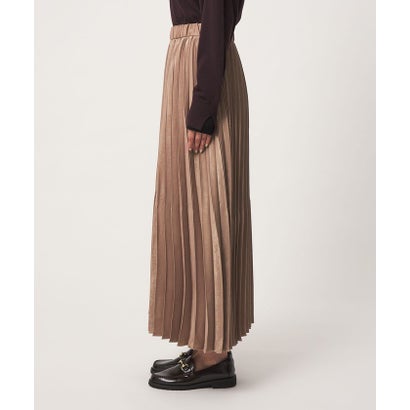 ユナイテッドアローズ グリーンレーベル リラクシング UNITED ARROWS green label relaxing FFC スウェードライクサテンPLT SK （BLACK）｜詳細画像