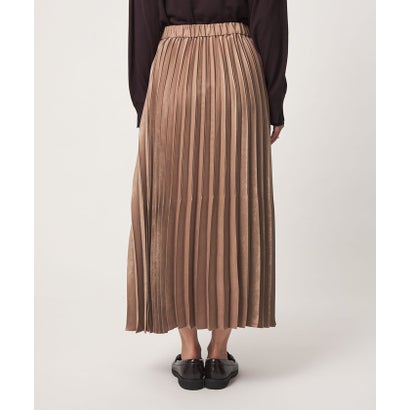 ユナイテッドアローズ グリーンレーベル リラクシング UNITED ARROWS green label relaxing FFC スウェードライクサテンPLT SK （BLACK）｜詳細画像