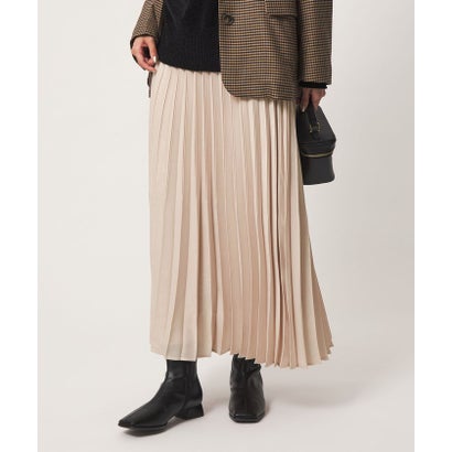 ユナイテッドアローズ グリーンレーベル リラクシング UNITED ARROWS green label relaxing FFC スウェードライクサテンPLT SK （BLACK）｜詳細画像