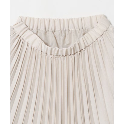 ユナイテッドアローズ グリーンレーベル リラクシング UNITED ARROWS green label relaxing FFC スウェードライクサテンPLT SK （BEIGE）｜詳細画像