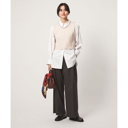 ユナイテッドアローズ グリーンレーベル リラクシング UNITED ARROWS green label relaxing FFC HW FAKEPEARL BTN TTP （NATURAL）｜詳細画像