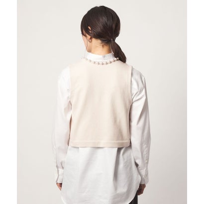 ユナイテッドアローズ グリーンレーベル リラクシング UNITED ARROWS green label relaxing FFC HW FAKEPEARL BTN TTP （NATURAL）｜詳細画像