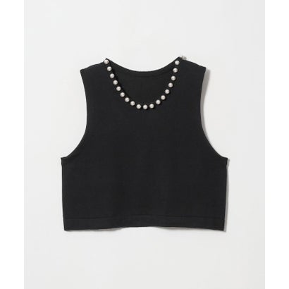 ユナイテッドアローズ グリーンレーベル リラクシング UNITED ARROWS green label relaxing FFC HW FAKEPEARL BTN TTP （BLACK）｜詳細画像