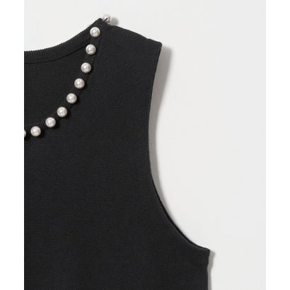 ユナイテッドアローズ グリーンレーベル リラクシング UNITED ARROWS green label relaxing FFC HW FAKEPEARL BTN TTP （BLACK）｜詳細画像