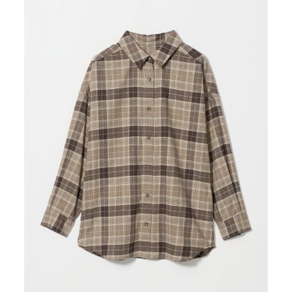 ユナイテッドアローズ グリーンレーベル リラクシング UNITED ARROWS green label relaxing SC CHKネルSHT （MOCA）｜詳細画像