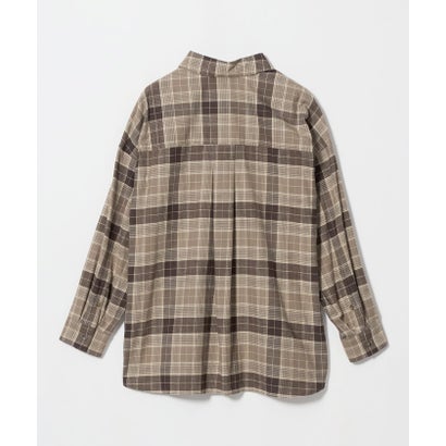ユナイテッドアローズ グリーンレーベル リラクシング UNITED ARROWS green label relaxing SC CHKネルSHT （OFF WHITE）｜詳細画像