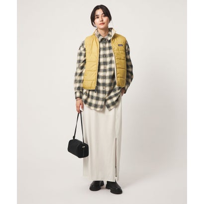 ユナイテッドアローズ グリーンレーベル リラクシング UNITED ARROWS green label relaxing SC CHKネルSHT （OFF WHITE）｜詳細画像