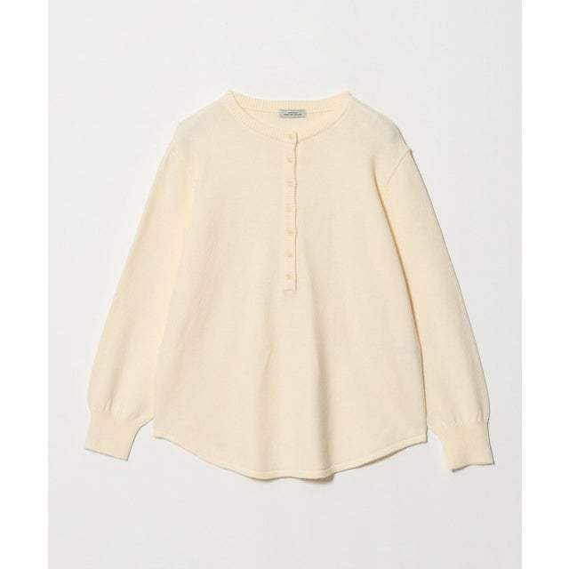 ★★SC ateヘンリーネックニットPO （WHITE）