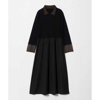 FFC P/L KNIT DKG OP （BLACK）｜詳細画像