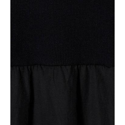 FFC P/L KNIT DKG OP （BLACK）｜詳細画像