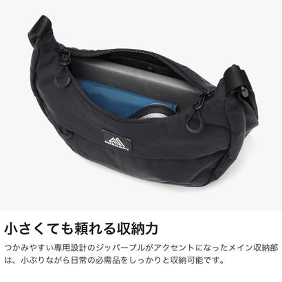 日本正規品 ショルダーバッグ レディース 小さめ 斜めがけバッグ ブランド 軽量 軽い 斜めがけ カジュアル ラウンド型 ワンショルダーバッグ 1L スージー ハーフムーンショルダーS （クリームブリュレ）｜詳細画像