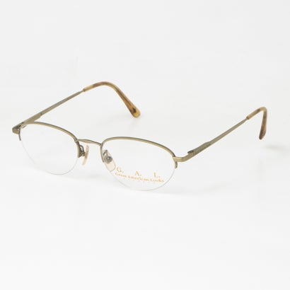 グレートアメリカンルックス GREAT AMERICAN LOOKS メガネ 眼鏡 アイウェア レディース メンズ （アンティークゴールド）｜詳細画像