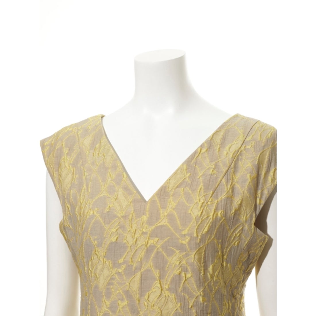 Greed International [Greed]SPLASH JACQUARD スリーブレスドレス 