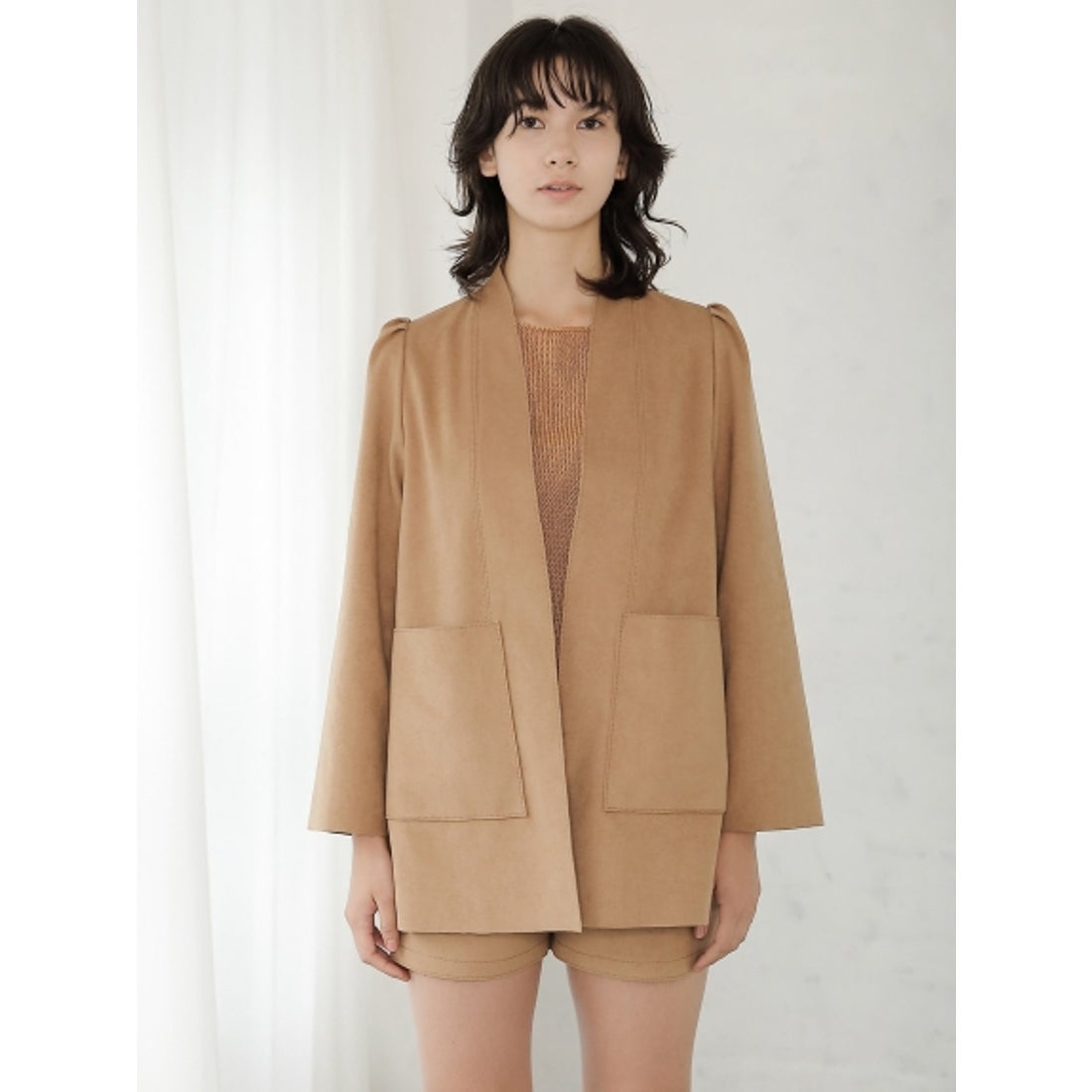 Greed International [Greed]SOFT SUEDE ジャケット （LtPURPLE 