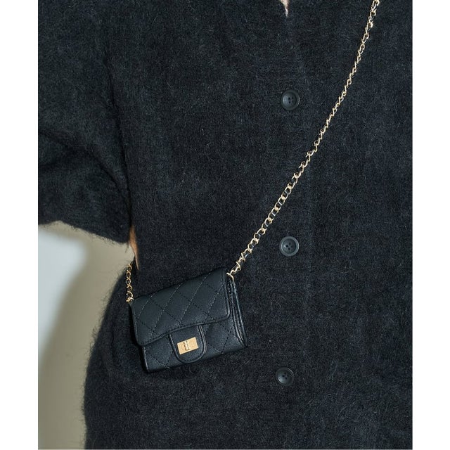 《予約》VELETTO/ベレット MINIMINI accessory bag （ブラック）