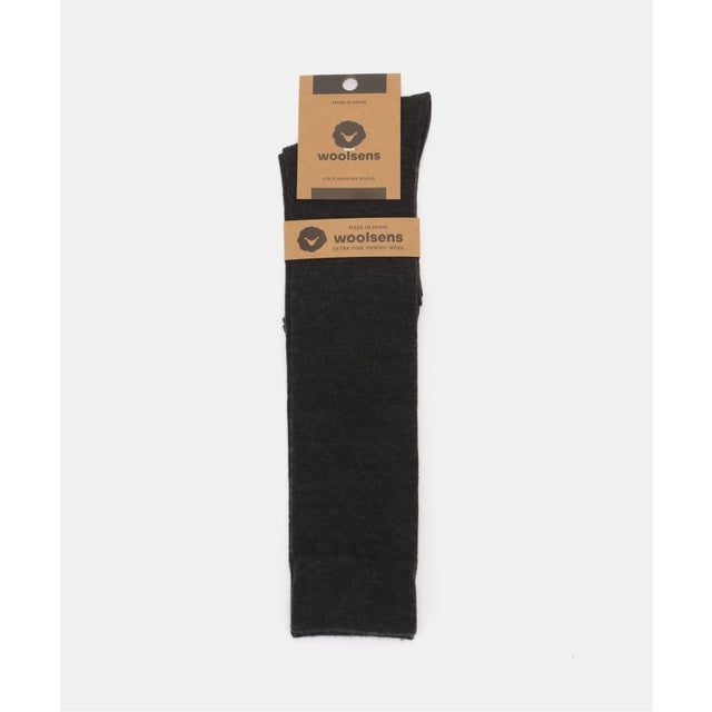 WOOLSENS/ウールセンズ merinowool long socks （グレー）