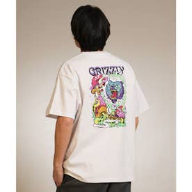 半袖 Tシャツ メンズ バックプリント WILD PSYCHEDELIC （WHT）