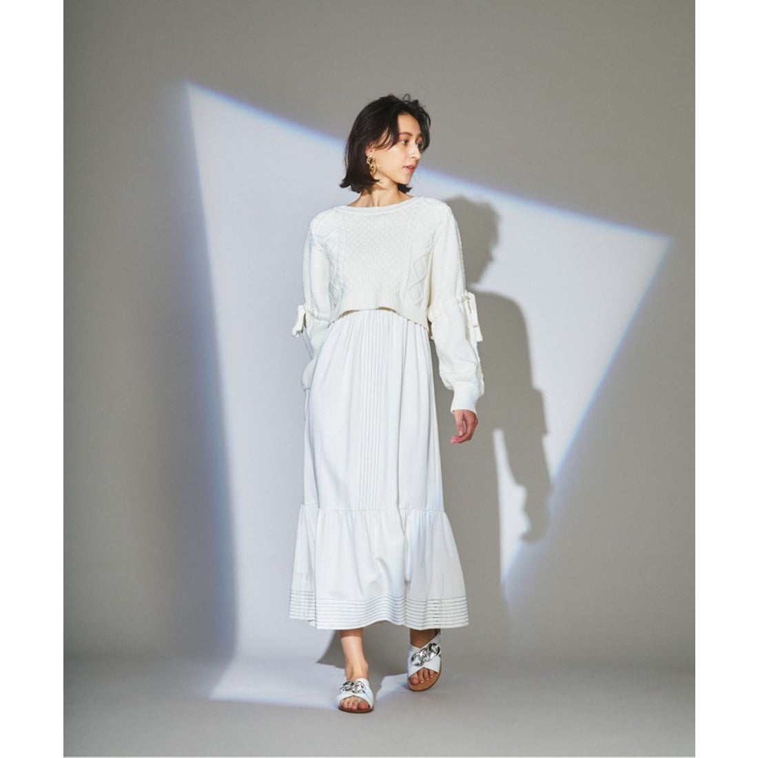 グレースコンチネンタル GRACE CONTINENTAL ケーブルニットセット 