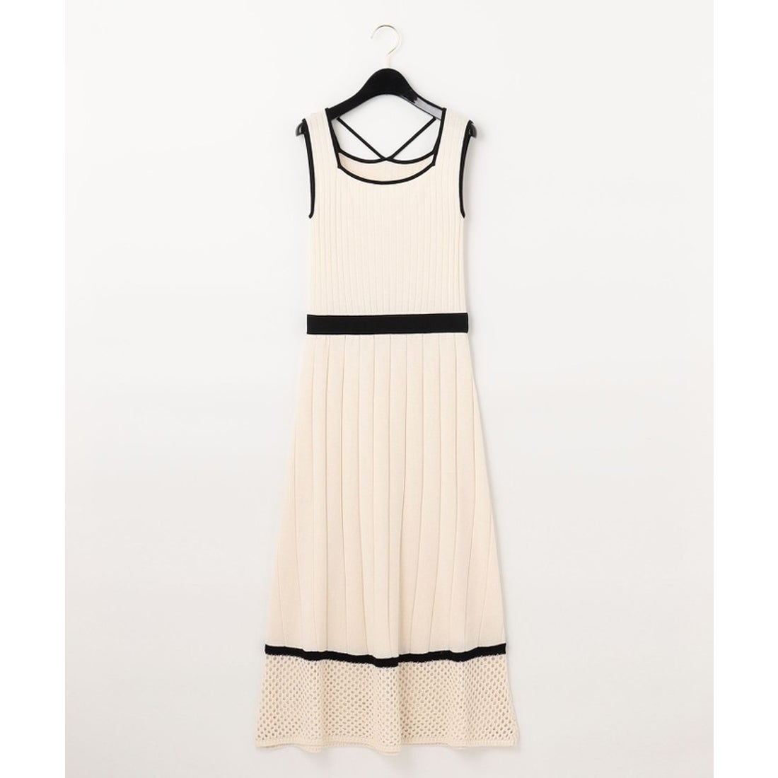 グレースコンチネンタル GRACE CONTINENTAL メッシュヘムニット 