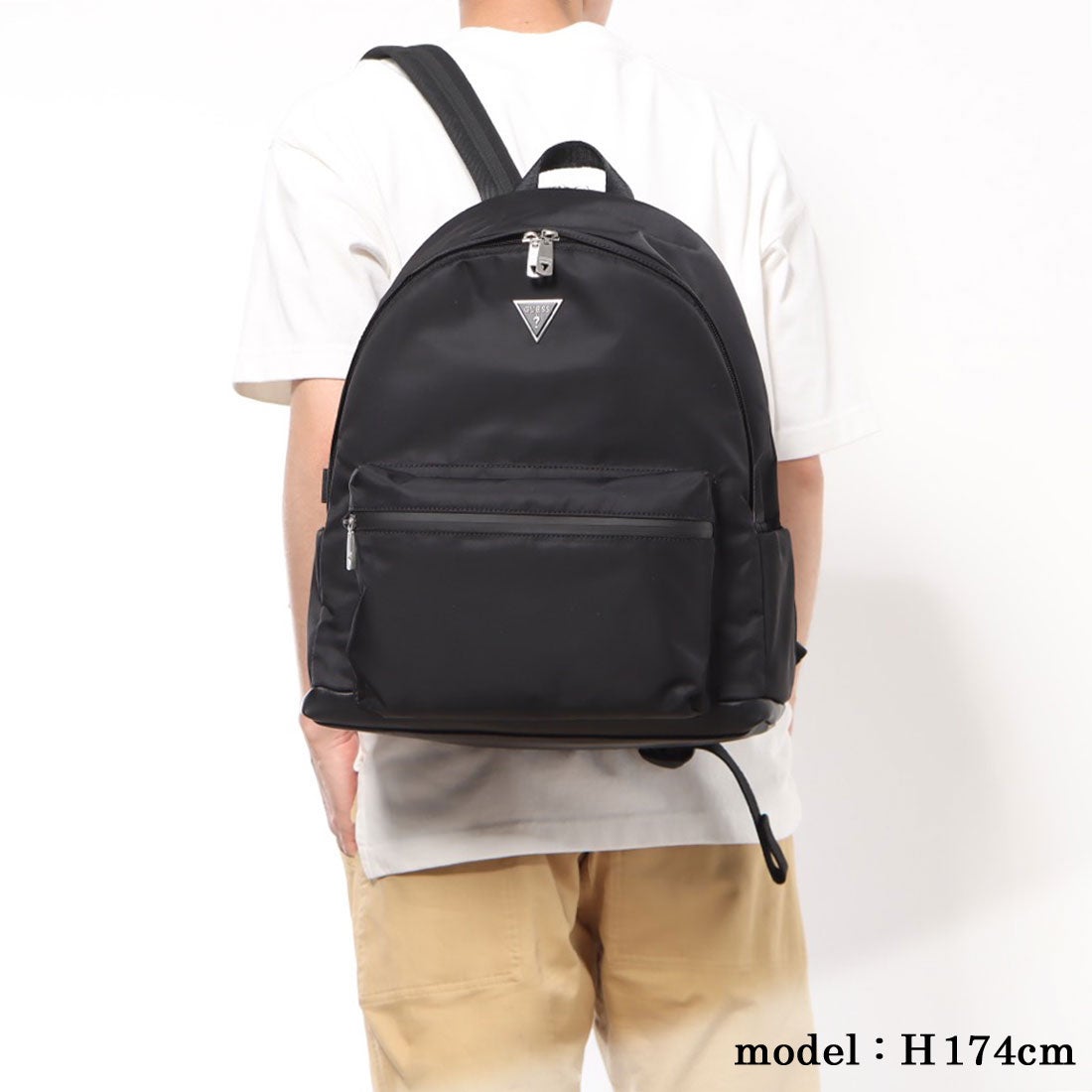 【ブラック(BLA)】(M)CERTOSA Nylon Smart Backpack
