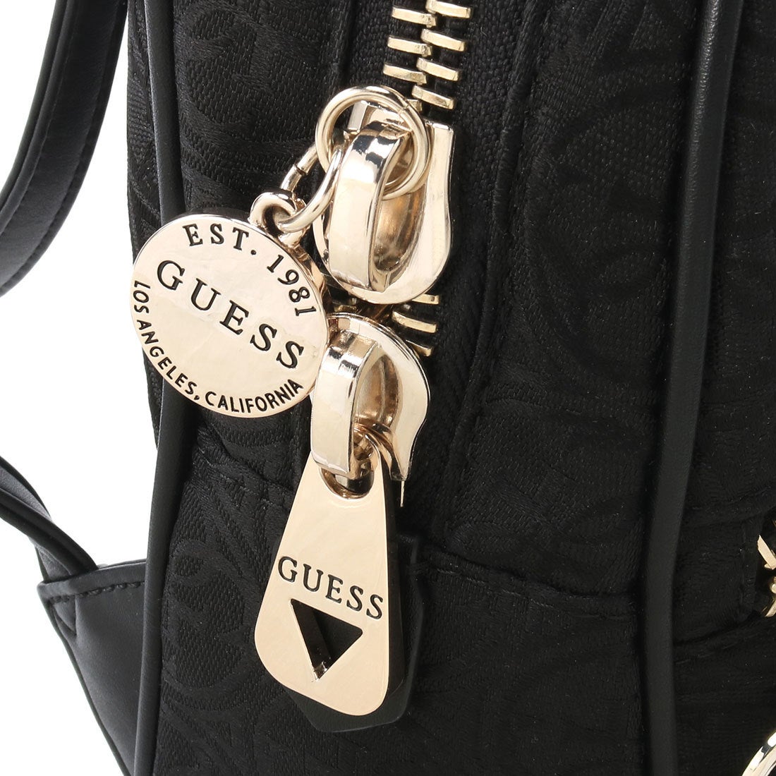 ゲス GUESS URBAN CHIC SMALL BACKPACK （BLACK） -靴＆ファッション 
