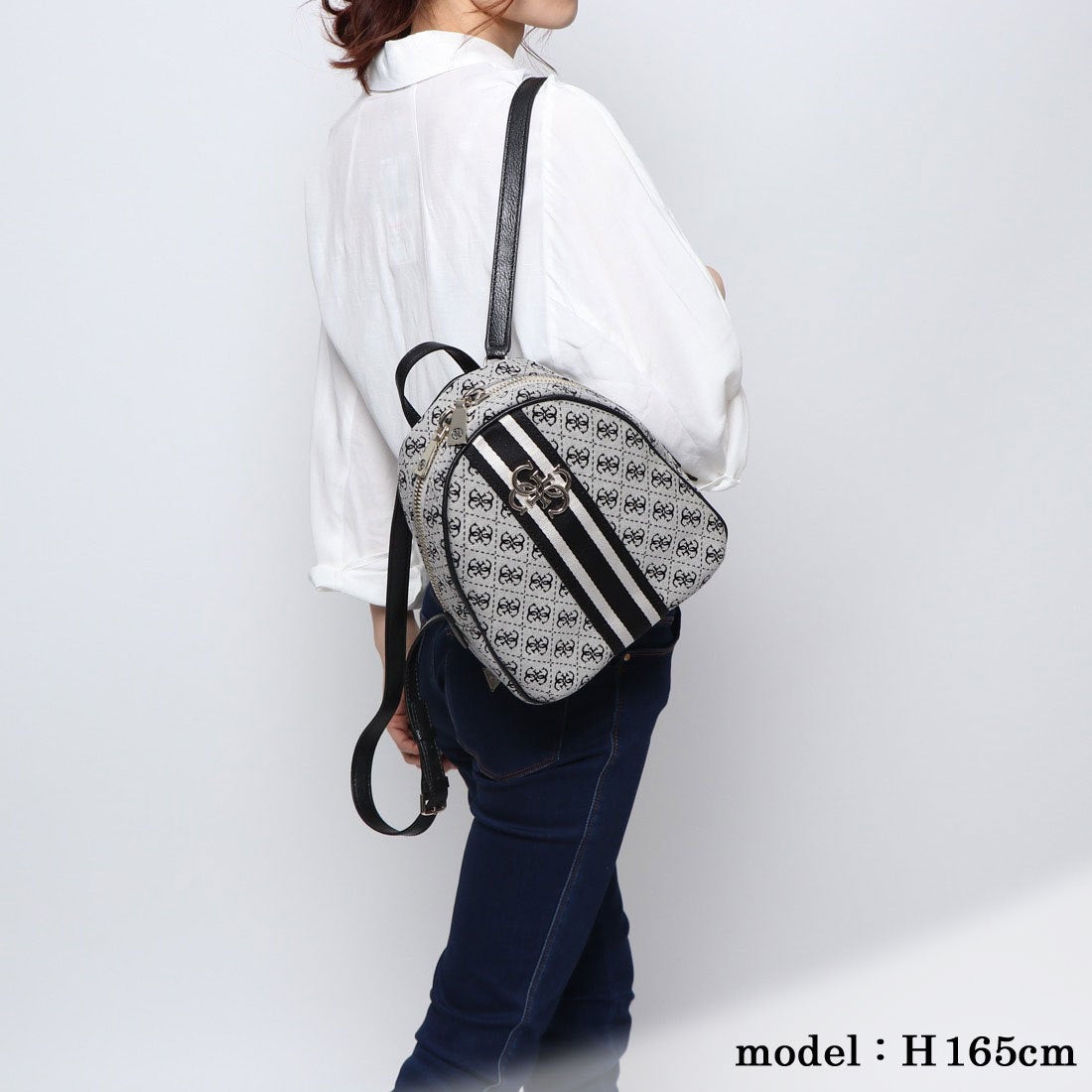 ゲス GUESS GUESS VINTAGE BACKPACK （BLACK） -ファッション通販 
