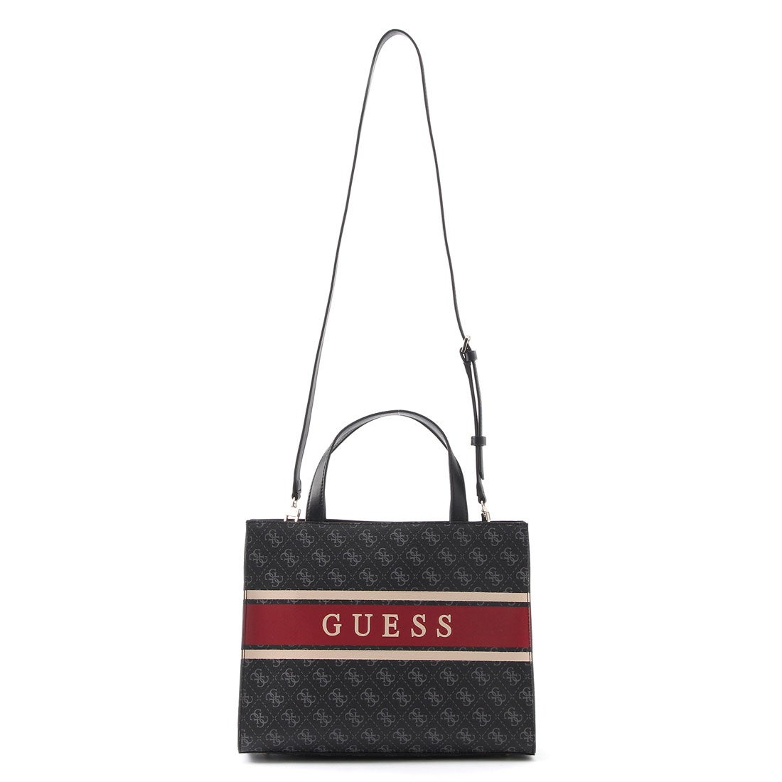 ゲス GUESS MONIQUE 4G Logo Small Tote （RED） -アウトレット通販 