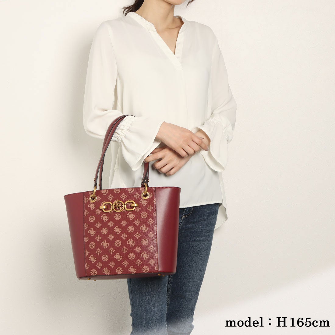 ゲス GUESS Noelle Small Elite Tote （MMU） -アウトレット通販 