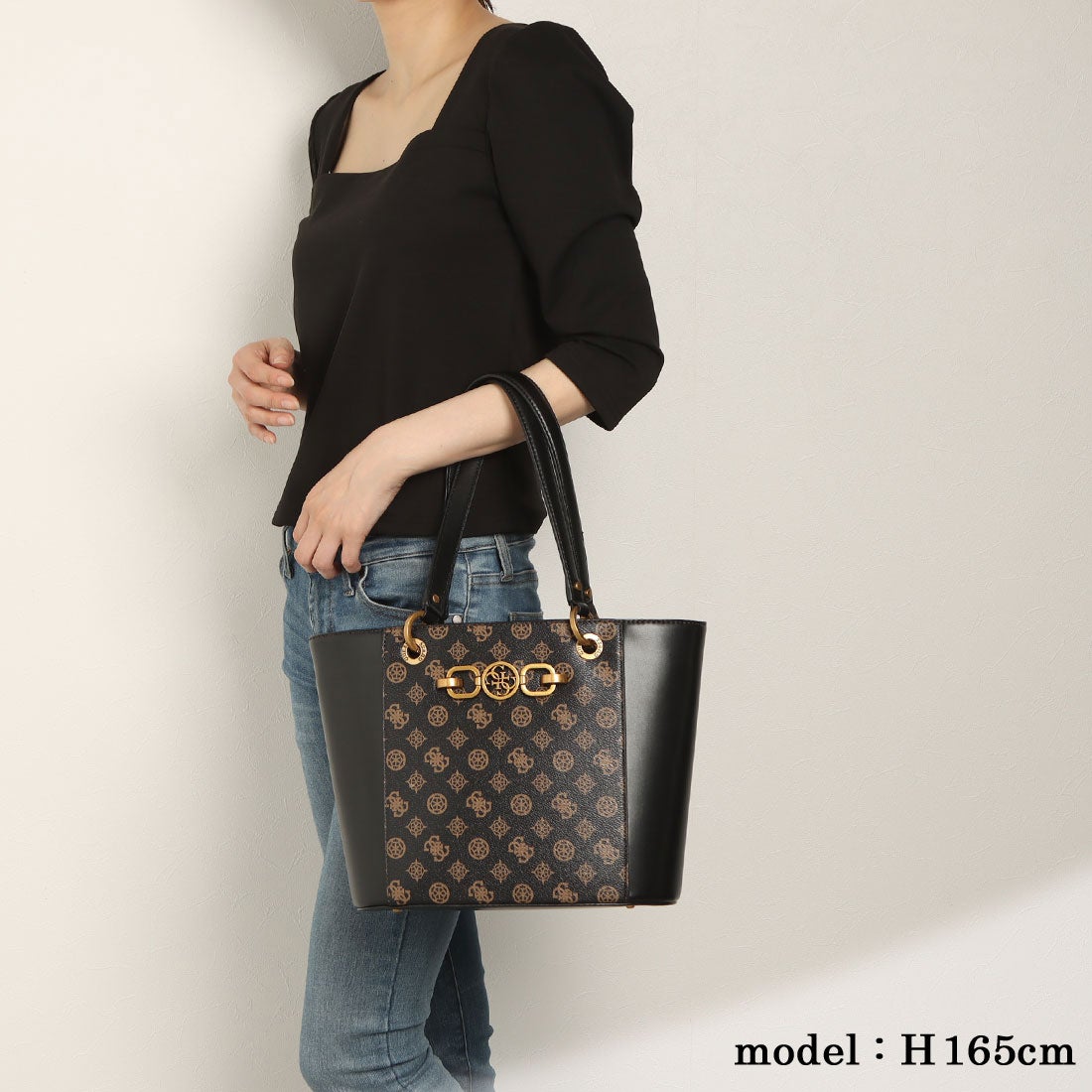 ゲス GUESS Noelle Small Elite Tote （MMU） -アウトレット通販 