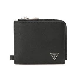 CERTOSA Saffiano Pocket Zip Around Wallet （BLA）